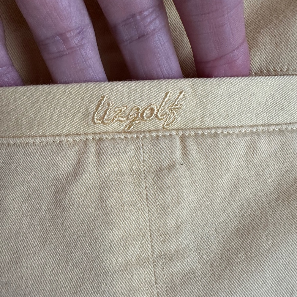 Lizgolf Bermuda Yellow Women’s 8 Golf Shorts Pockets Style LBMU2377 - Picture 3 of 11